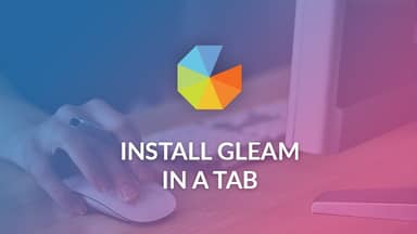 Install Gleam In A Tab
