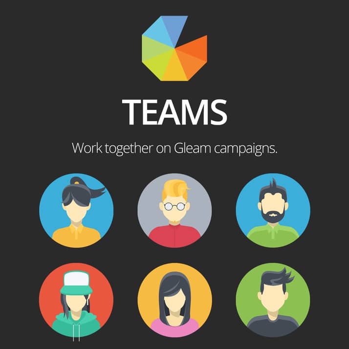 New Feature: Invite Team Members to manage your Gleam Site