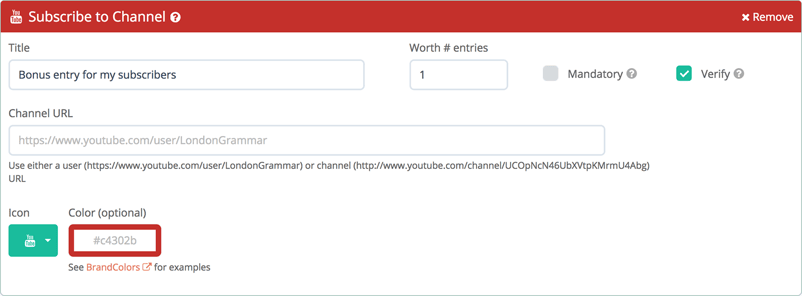 New Feature: Subscription verification for YouTube Subscribe Action in Gleam.io