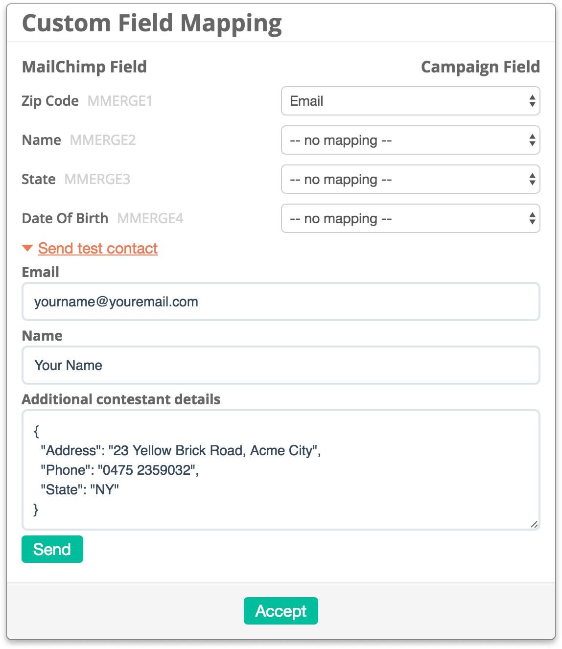 New Feature: Custom Field Sync for Subscribe Actions in Gleam.io
