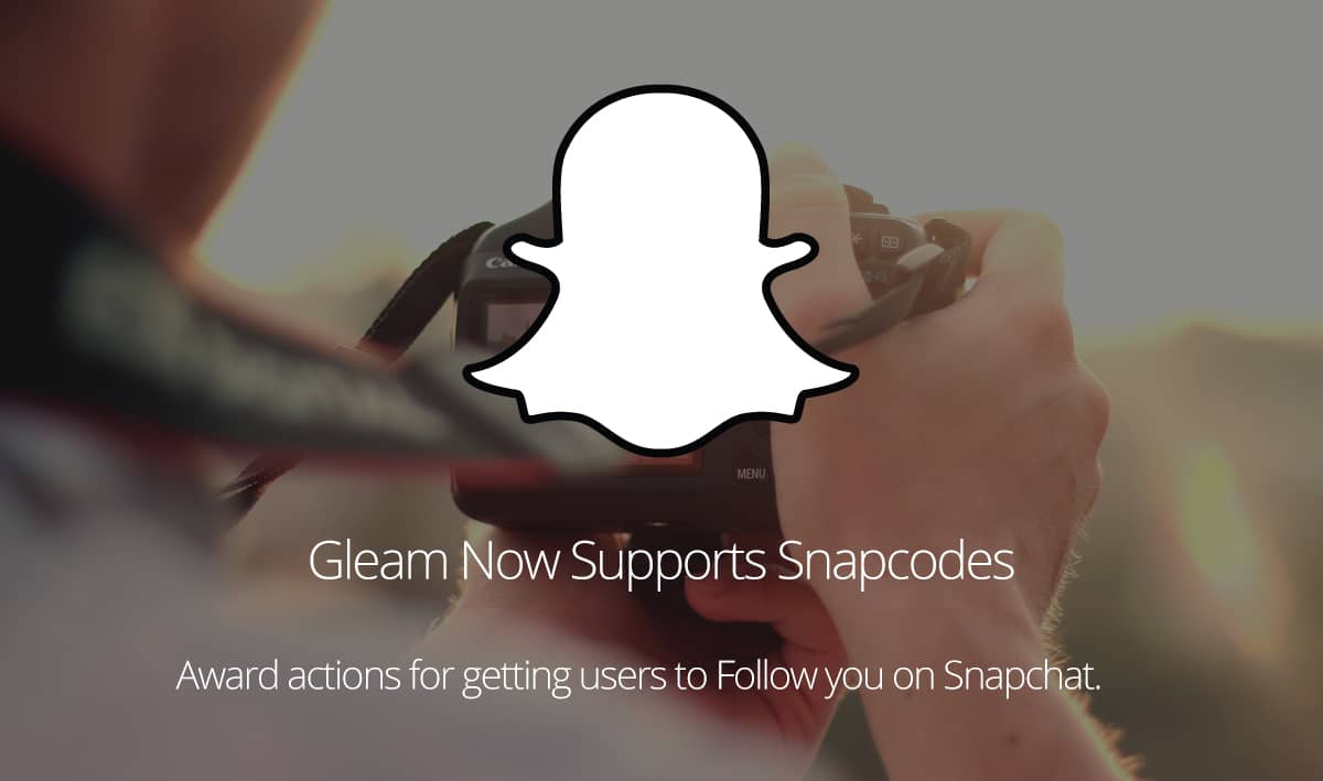New Feature: Follow on Snapchat Action for Gleam.io