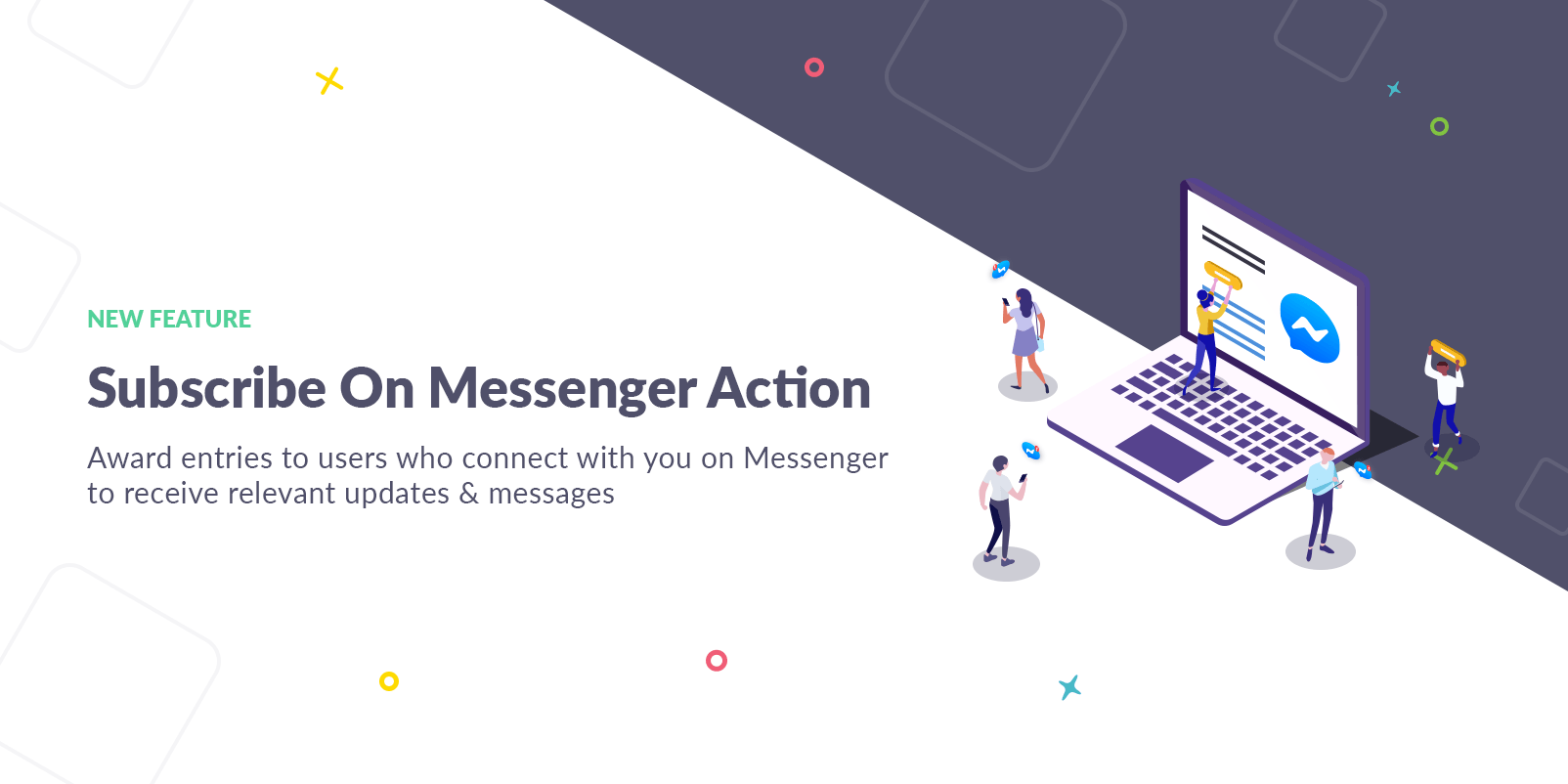 New Feature: Subscribe on Messenger Action from Gleam
