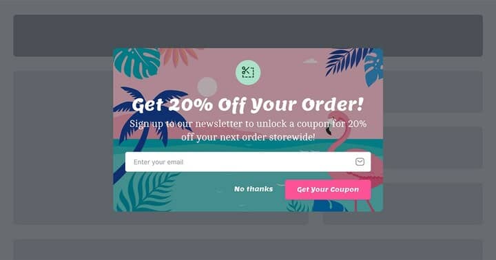 Coupon Popup Guide