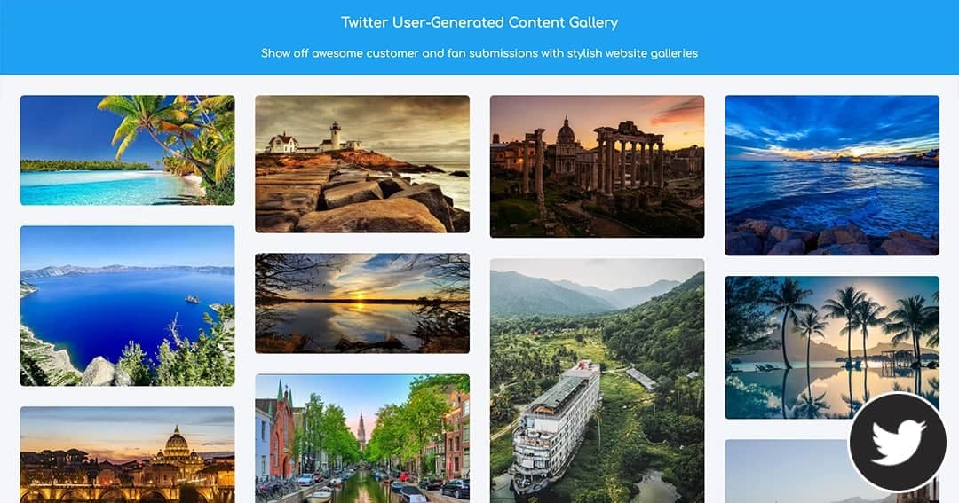 Twitter User-Generated Content Gallery Guide