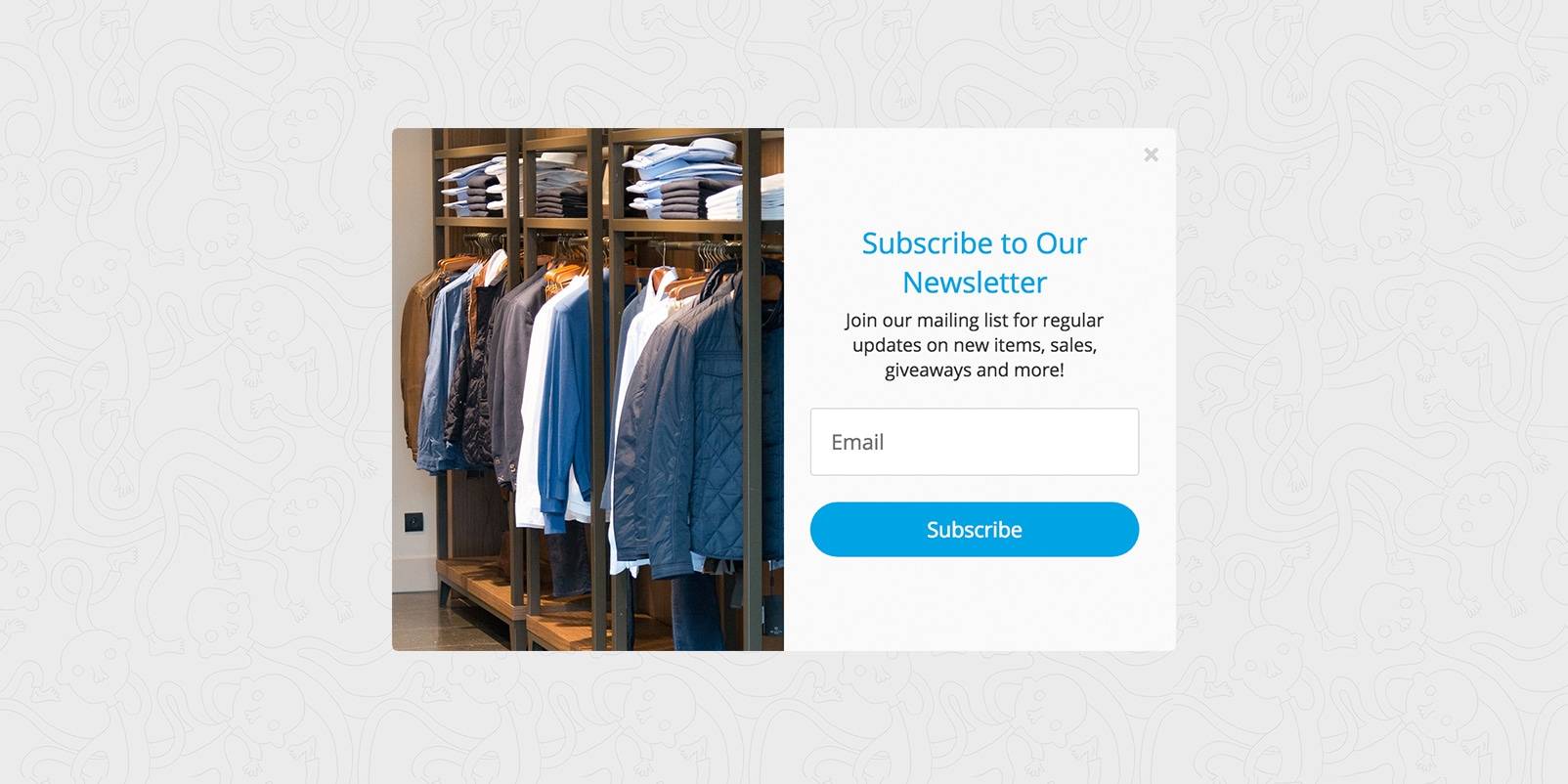 Build a newsletter popup with Gleam Capture