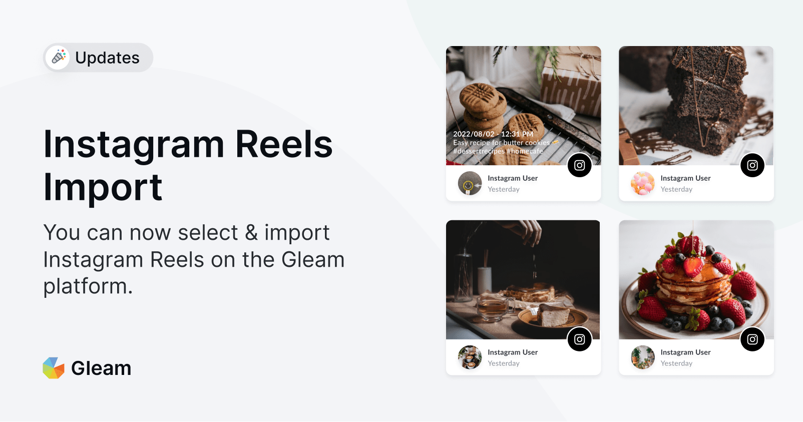 Announcement: We Now Support Instagram Reels Import