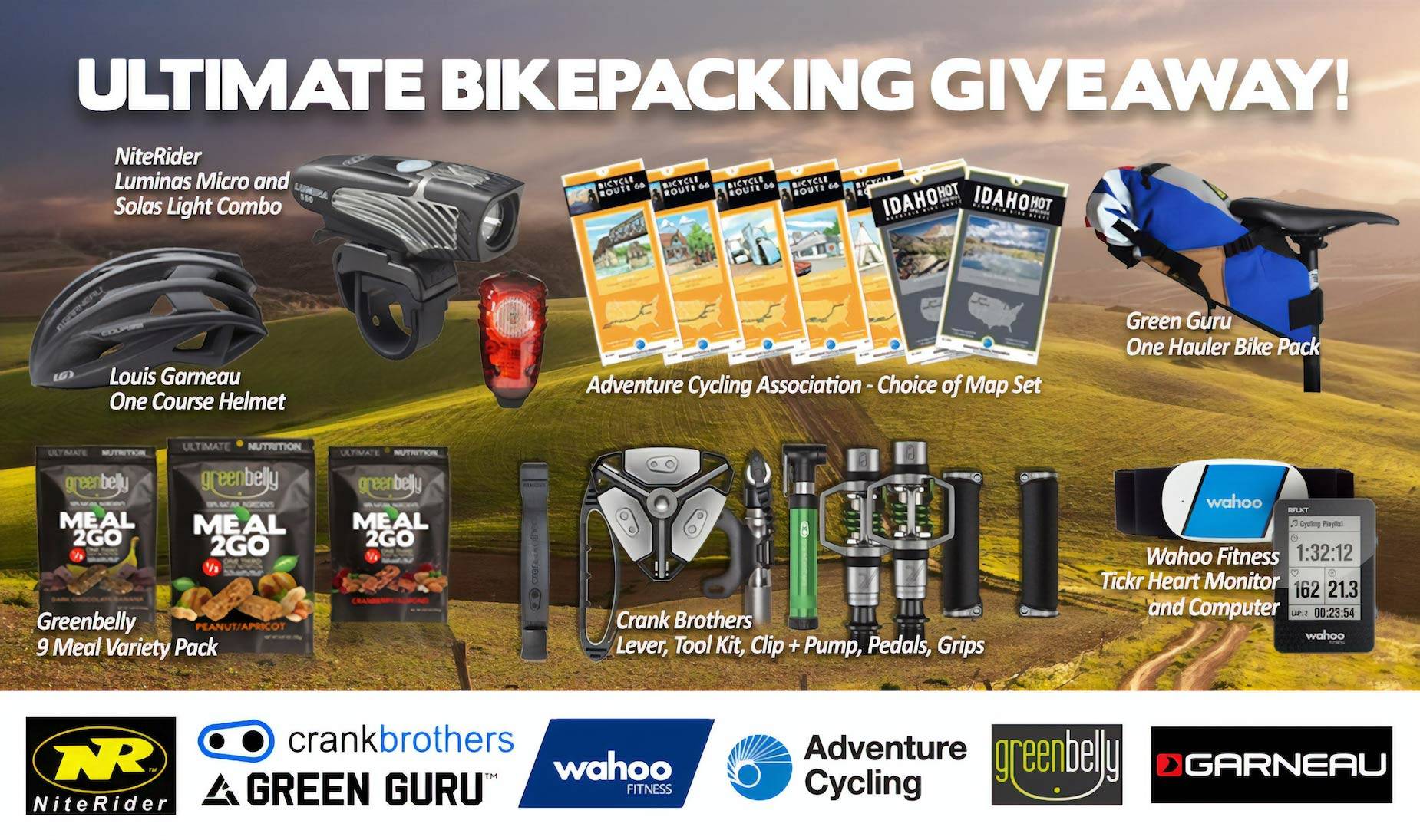 Ultimate Backpacking Giveaway promotional banner