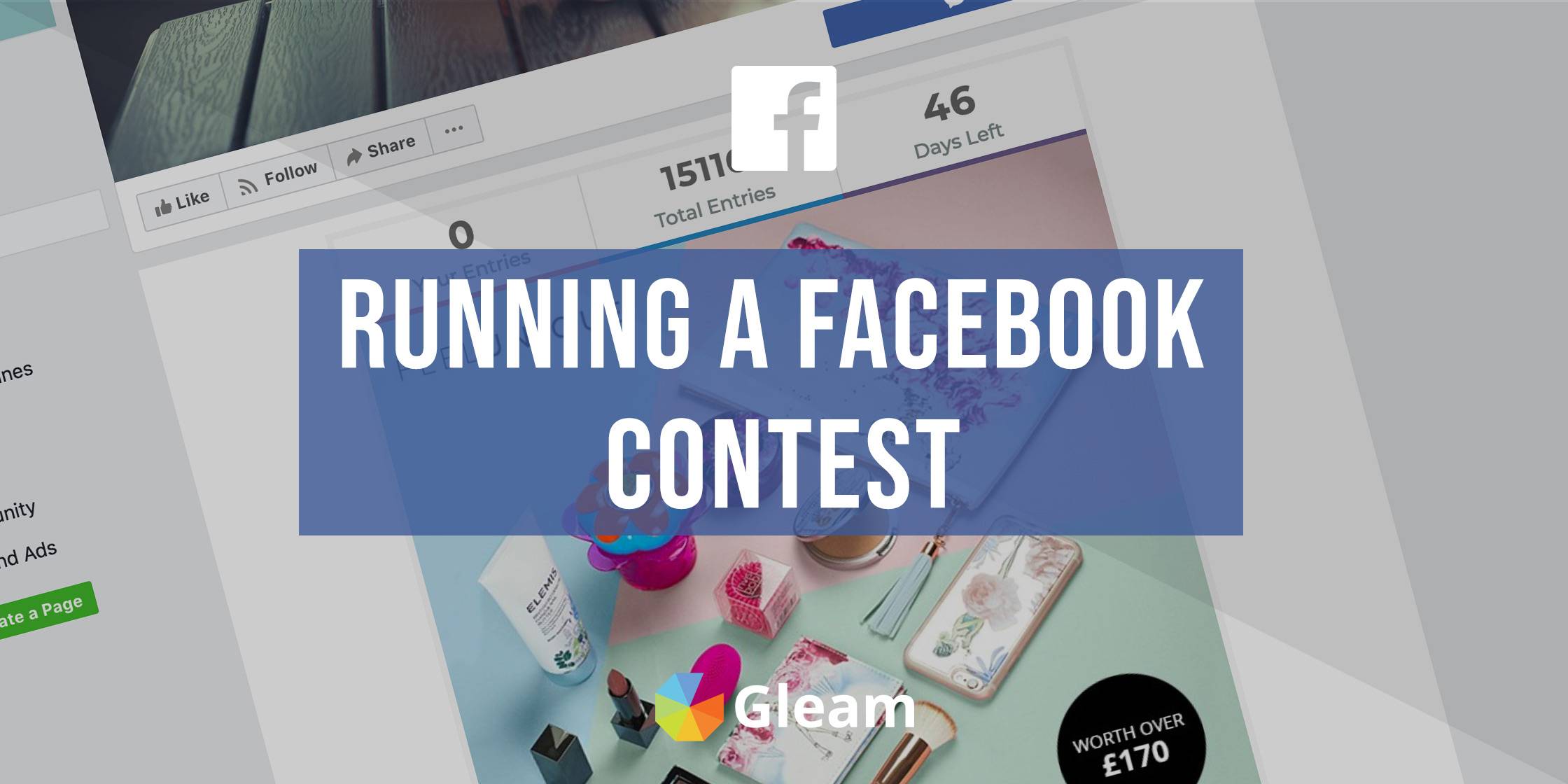 Running a facebook contest. Gleam