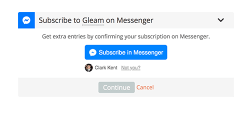 Subscribe on Messenger Logo