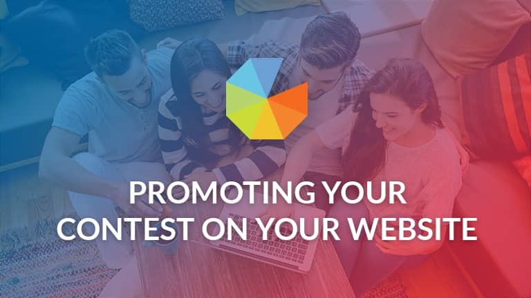 Promoting Your Contest On Your Website