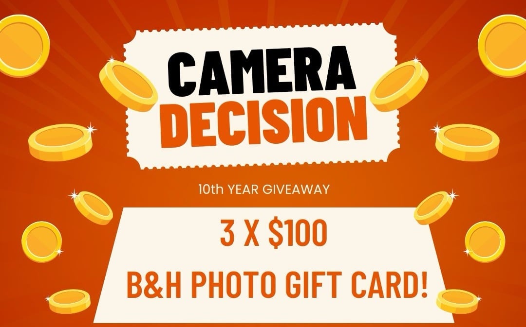 Camera Decision 10th Year Giveaway