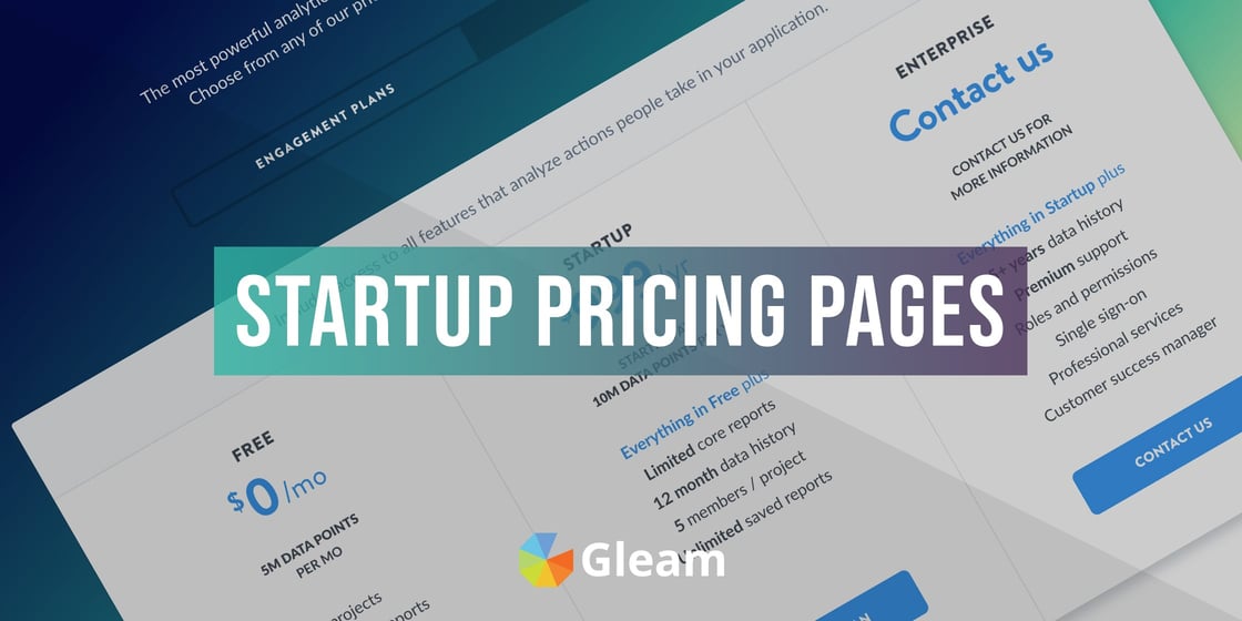 50 Startup Pricing Pages