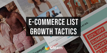 20 Effective Email List Growth Tactics for E-Commerce