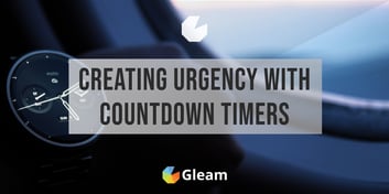 Using Countdown Timer Bars & Popups to Create Urgency