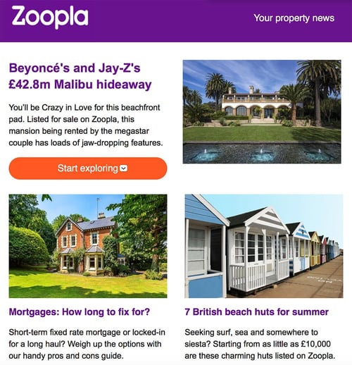 Property news email