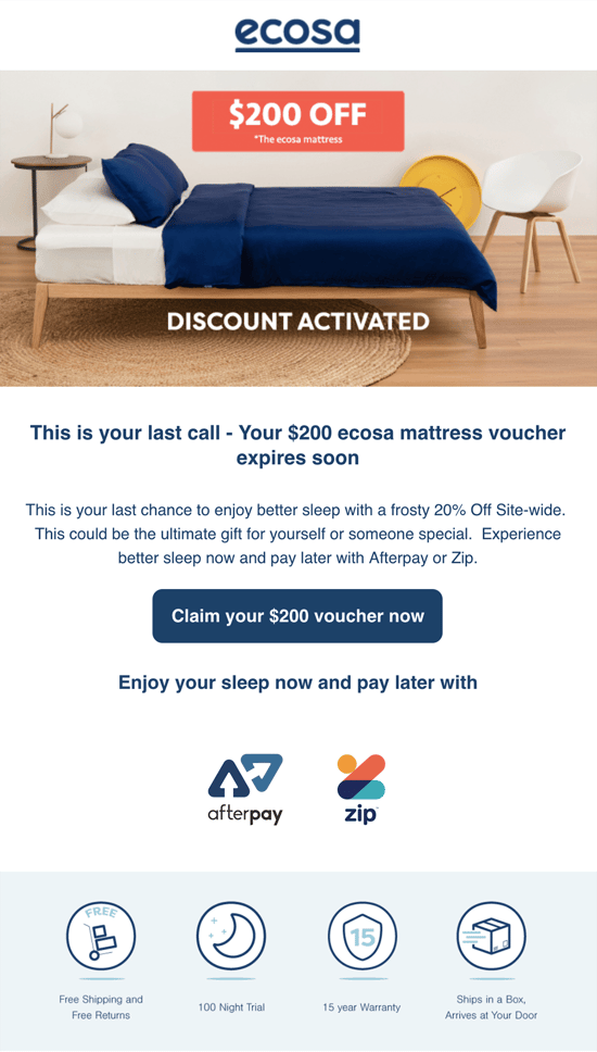 Send Exclusive Discounts to Your Email List