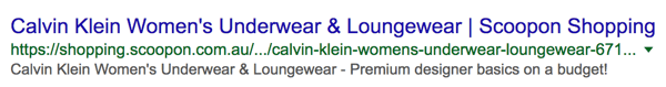 Calvin Klein Scoopon Search Results