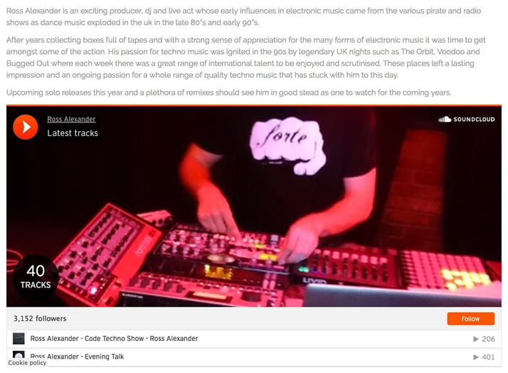  SoundCloud Embed Onto Pages
