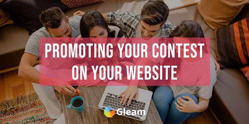 Promoting Your Contest on Your Website