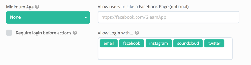 Enter your Facebook Page URL in the User Details setup