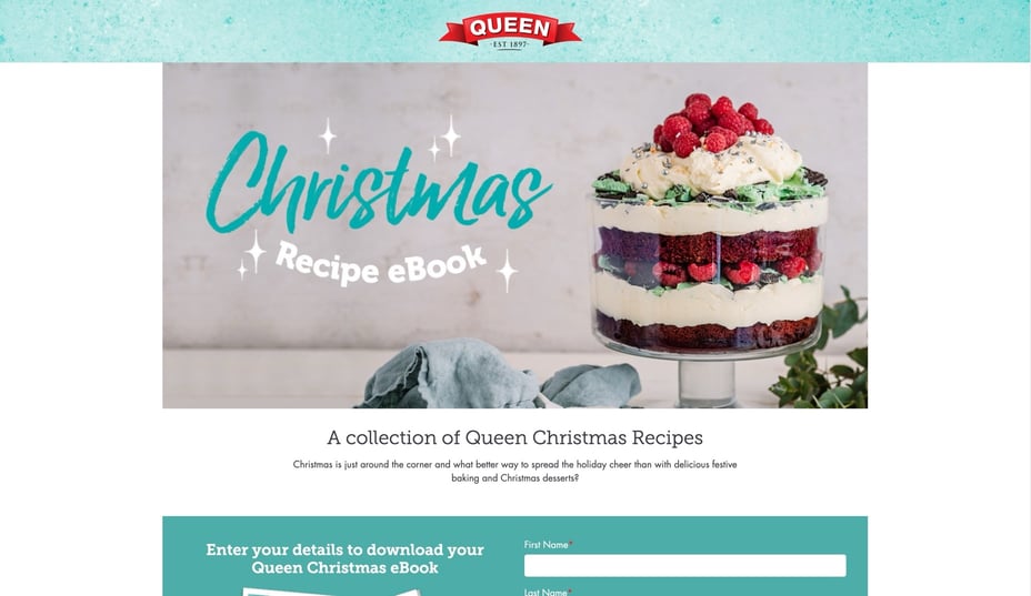 Free Christmas Recipe Download