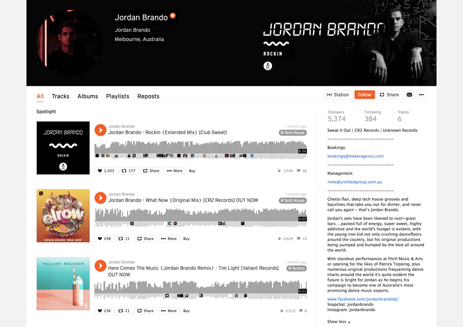 Jordan Brando on SoundCloud