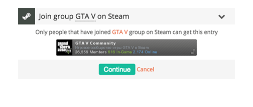 Join a Group on Steam Logo