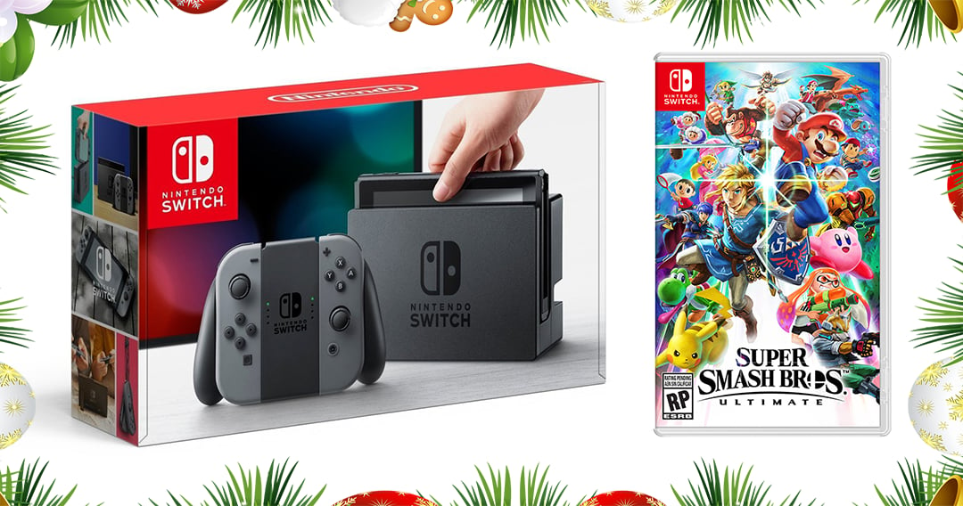 Nintendo Switch + Super Smash Bros. Ultimate Contest Cover Image